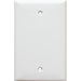 MORRIS White Mid-Size 1-Gang Blank Wall Plate (81741)