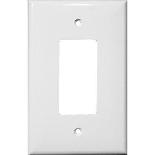 MORRIS White Over-Size 1-Gang GFCI Wall Plate (81821)