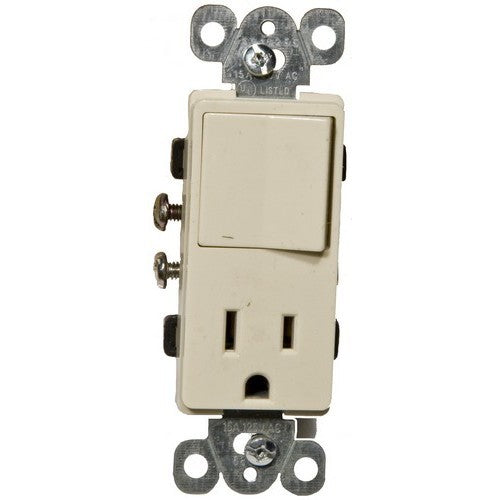 MORRIS Ivory Decorator Switch/ Receptacle (81990)