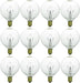 Sunlite 15G16.5/CL/12PK Incandescent 15W 105Lm 2600K G16.5 Lamp 12 Pack (40148-SU)