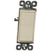 MORRIS Ivory 15A-120V Single Pole Decorator Switch With LED (82285)