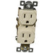 MORRIS Ivory 15A-125V Commercial Grade Receptacle (82140)