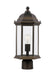 Generation Lighting Sevier Medium One Light Outdoor Post Lantern (8238601-71)