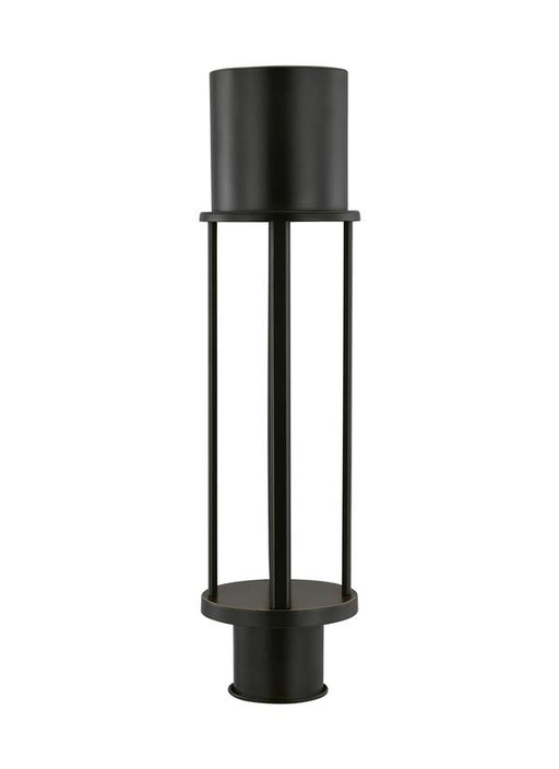 Generation Lighting Union LED Outdoor Post Antique Bronze Black/White Cord (8245893S-71)