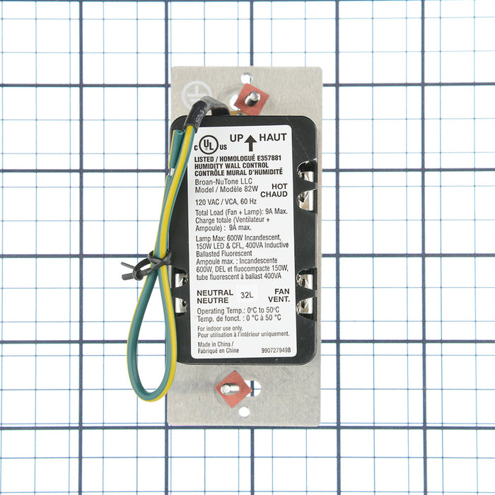 Broan-NuTone Premium Humidity Sensing Wall Control (82W)