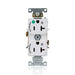 Leviton 20A 125V Duplex Receptacle/Outlet Hospital Grade Dual Marked Controlled NEMA 5-20R 2-Pole 3-Wire Self-Grounding White (8300-H2W)
