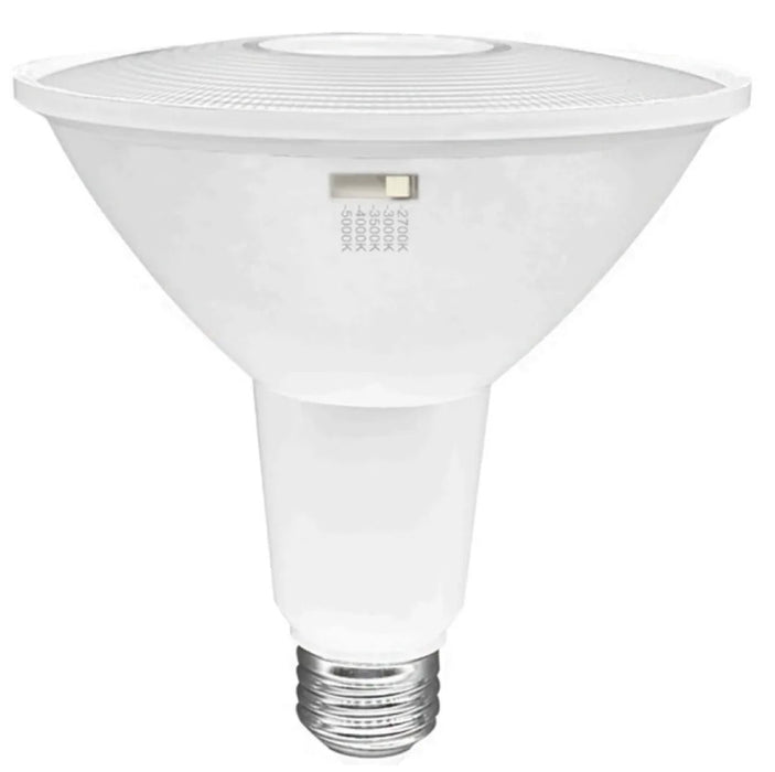 Halco 13PAR38-FL-LED-9CS-D-T20 LED PAR38 Flood 13W E26 Base CCT Selectable 2700K/3000K/3500K/4000K/5000K 1100Lm 40 Degree Beam Dimmable 90 CRI 120V (83219)