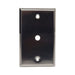 MORRIS Stainless Steel 1-Gang Cable Wall Plate .625 (83460)