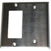 MORRIS Stainless Steel 2-Gang 1 Blank 1 GFCI Decorator Wall Plate (83560)