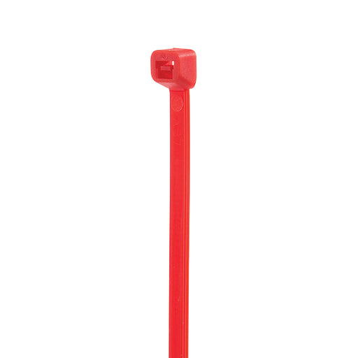 NSI 8.5 Inch Red Cable Tie 40 Pound Minimum Tensile Strength 100 Per Pack (840-2)