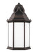 Generation Lighting Sevier Large One Light Downlight Outdoor Wall Mount Lantern (8438751-71)