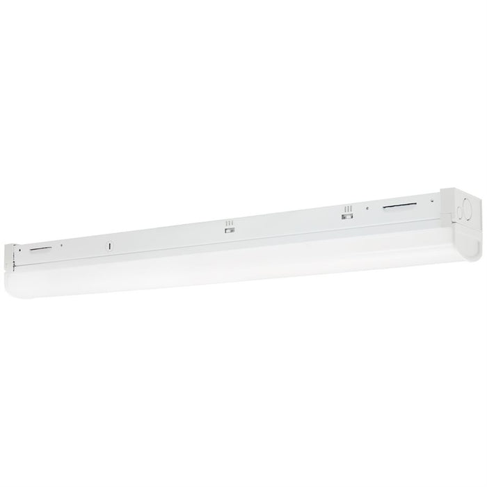 Sunlite SF/ST/LN/24/MW/83S/MV/WH/BLS/EM 24 Inch Linear Strip Light Wattage/CCT Selectable 15W/20W/25W 3500K/4000K/5000K Bi-Level Sensor/Emergency Backup (85623-SU)