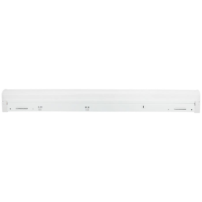 Sunlite SF/ST/LN/24/MW/83S/MV/WH/BLS/EM 24 Inch Linear Strip Light Wattage/CCT Selectable 15W/20W/25W 3500K/4000K/5000K Bi-Level Sensor/Emergency Backup (85623-SU)