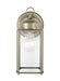 Generation Lighting New Castle Large One Light Outdoor Wall Mount Lantern (8593-965)