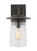 Generation Lighting Tybee Medium One Light Outdoor Wall Lantern Antique Bronze Black/White Cord (8608901-71)