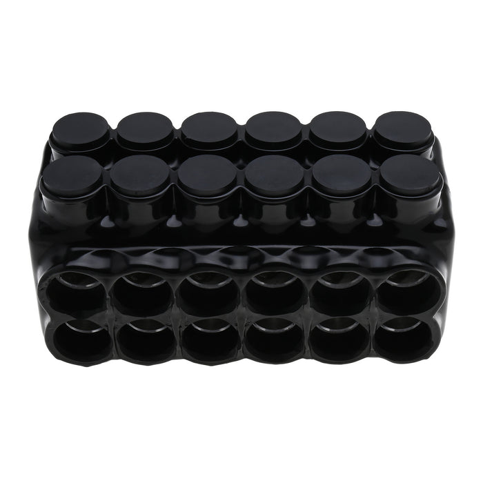 NSI 600 MCM - 6 AWG Stacked Polaris Insulated Multi-Tap Connector 12-Port [Double Sided Entry] (IPLDS600-12)