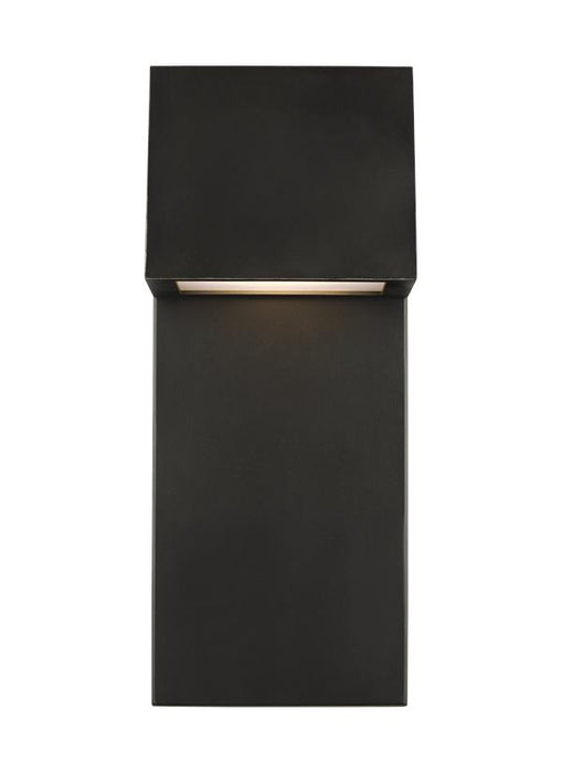 Generation Lighting Rocha Medium LED Outdoor Wall Lantern Antique Bronze Black/White Cord (8663393S-71)