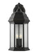 Generation Lighting Sevier Extra Large Three Light Downlight Outdoor Wall Mount Lantern (8738703-71)