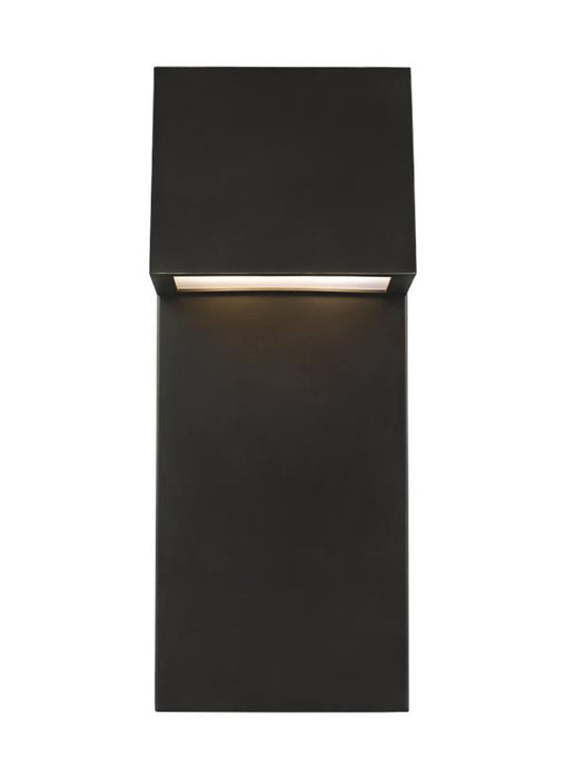 Generation Lighting Rocha Large LED Outdoor Wall Lantern Antique Bronze Black/White Cord (8763393S-71)