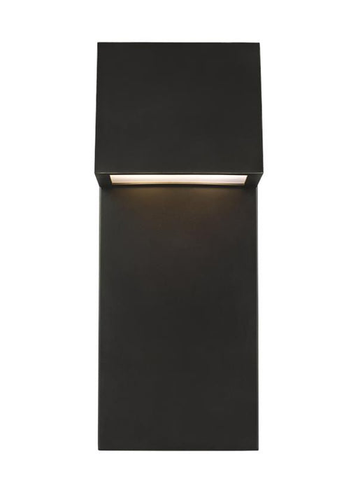 Generation Lighting Rocha Large LED Outdoor Wall Lantern Antique Bronze Black/White Cord (8763393S-71)