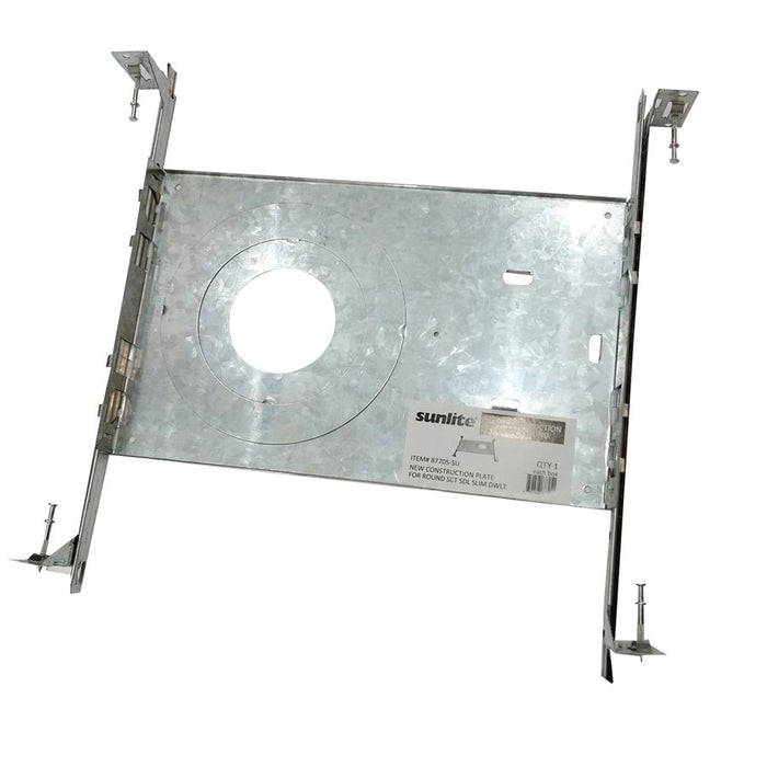 Sunlite  New Construction Plate For Round And Square Slim Downlight (87705-SU)