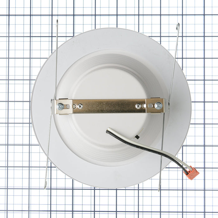 Sunlite LFX/RDL/SCT/BF/5/6R/14W 15W LED Baffle Retrofit CCT Selectable 2700K/3000K/3500K/4000K/5000K 1100Lm White (87791-SU)