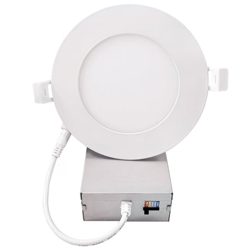 Sunlite SF/SDH/RD/3/8/95S/120/WH 3 Inch High Output Slim LED Downlight 8W 500Lm CCT Selectable 2700K/3000K/3500K/4000K/5000K 120V 90 CRI Dimmable White (87824-SU)