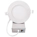 Sunlite SF/SDH/RD/3/8/95S/120/WH 3 Inch High Output Slim LED Downlight 8W 500Lm CCT Selectable 2700K/3000K/3500K/4000K/5000K 120V 90 CRI Dimmable White (87824-SU)
