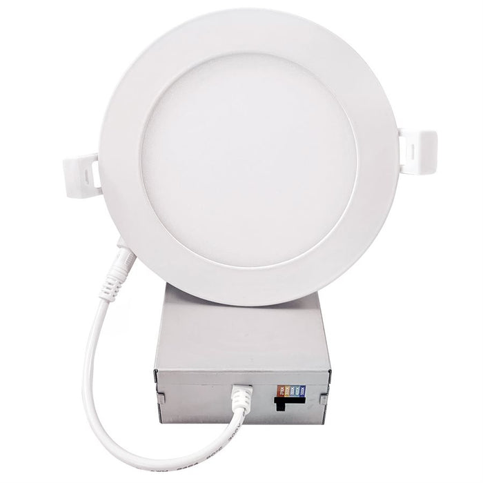 Sunlite SF/SDH/RD/4/13/95S/120/WH 4 Inch High Output Slim LED Downlight 13W 1000Lm CCT Selectable 2700K/3000K/3500K/4000K/5000K 120V 90 CRI Dimmable White (87825-SU)