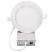 Sunlite SF/SDH/RD/4/13/95S/120/WH 4 Inch High Output Slim LED Downlight 13W 1000Lm CCT Selectable 2700K/3000K/3500K/4000K/5000K 120V 90 CRI Dimmable White (87825-SU)