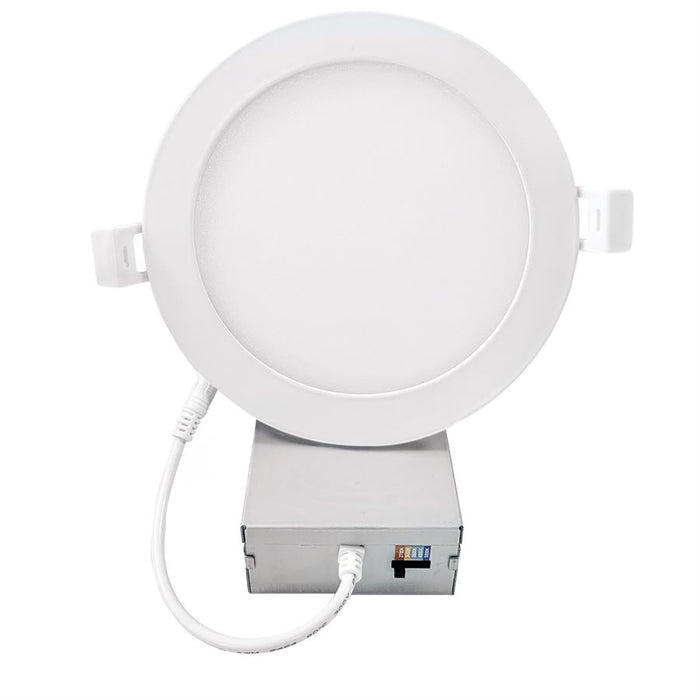 Sunlite SF/SDH/RD/6/16/95S/120/WH 6 Inch High Output Slim LED Downlight 16W 1500Lm CCT Selectable 2700K/3000K/3500K/4000K/5000K 120V 90 CRI Dimmable White (87826-SU)