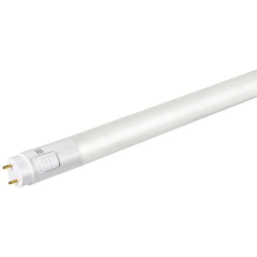 Sunlite T8/LED/HY/4'/18W/SCT 4 Foot 18W LED T8 Type A+B Single/Dual End Hybrid G13 Base CCT Selectable 3000K/3500K/4000K/5000K/6500K 120-277V Shatterproof Glass (88038-SU)