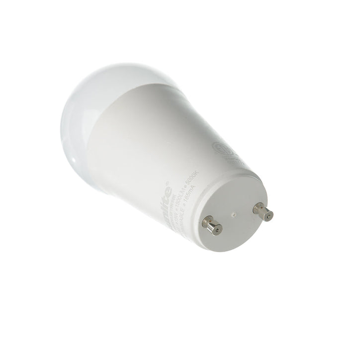 Sunlite A19/GU24/LED/14W/50K 14W LED A19 Bulb 1500Lm Super White 5000K GU24 Base (88259-SU)