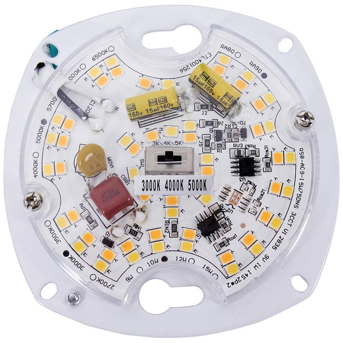 Sunlite MODULE/LED/3''/10W/3SCT/AC Dimmable LED Light Module 10W 90 CRI CCT Selectable 3000K/4000K/5000K (88458-SU)