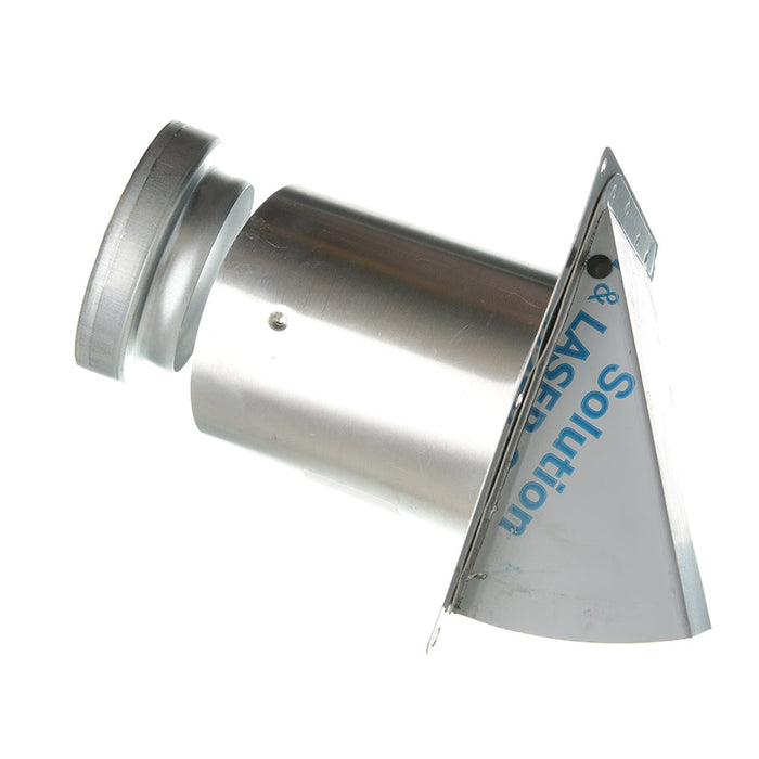 Broan-NuTone Wall Cap Aluminum For 3 Inch And 4 Inch Round Duct (885AL)