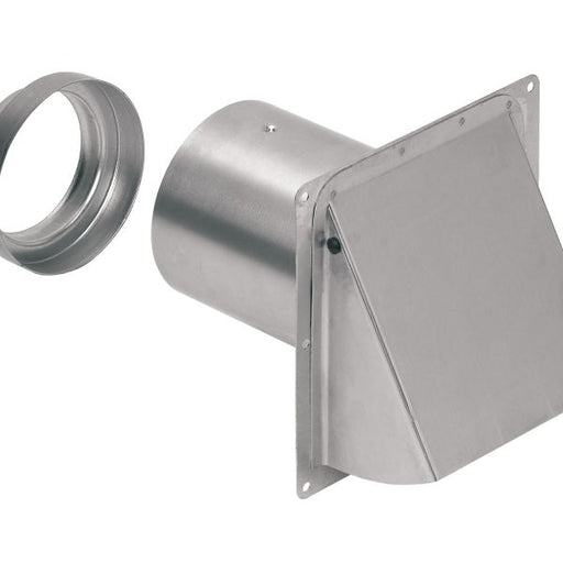 Broan-NuTone Wall Cap Aluminum For 3 Inch And 4 Inch Round Duct (885AL)