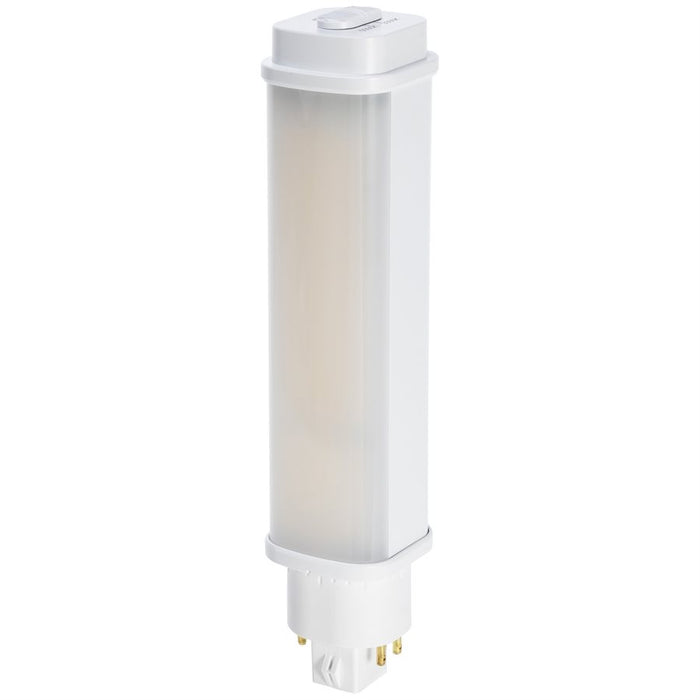 Sunlite PLD/LED/HY/4P/9.5W/3SCT LED PLD Bulb Type A+B 10W 1050Lm CCT Selectable 3000K/4000K/5000K 120-277V (88810-SU)