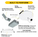 LED Slim Downlight with Push Lens for CCT Selectable