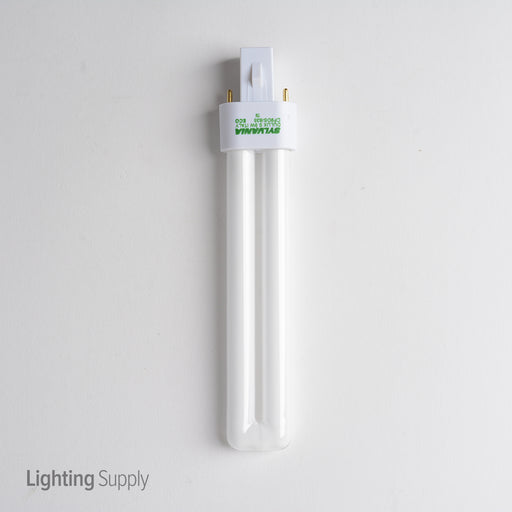 Sylvania CF9DS/835/ECO 9W 3500K Twin Tube/DULUX S 2-Pin G23 Push-In Base Compact Fluorescent (21273)