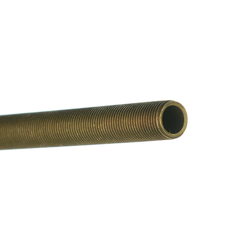 SATCO/NUVO 1/8 IP Solid Brass Nipple Unfinished 3-1/2 Inch Length 3/8 Inch Wide (90-1194)