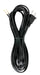 SATCO/NUVO 12 Foot 18/2 SPT-2 105C Cord Set Black Finish 72 Inch Hank 150 Carton Molded Polarized Plug Tinned Tips 3/4 Inch Strip With 2 Inch Slit (90-1415)