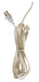 SATCO/NUVO 18/2 SPT-2-105C All Cord Sets-Molded Plug-Tinned Tips 3/4 Inch Strip With 2 Inch Slit 36 Inch Hank-72 Inch Hank-150 Carton 12 Foot (90-1417)
