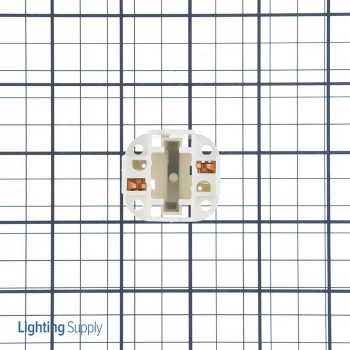 SATCO/NUVO 26W Vertical Screw Down Socket 2-Pin Lamps G24D-3 And GX24D-3 Base For CF26Dd And CF26Dt 75W 600V (90-1548)