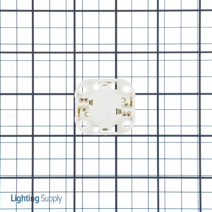 SATCO/NUVO 26W Vertical Screw Down Socket 2-Pin Lamps G24D-3 And GX24D-3 Base For CF26Dd And CF26Dt 75W 600V (90-1548)