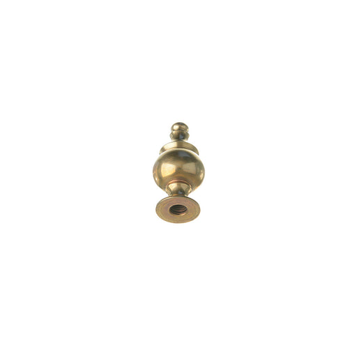 SATCO/NUVO Finial 1-1/2 Inch Height 1/4-27 Polished Brass Finish (90-1732)