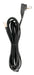 SATCO/NUVO 8 Foot 18/2 SPT-2 105C Flat Plug Cord Set Black 36 Inch Hank 200 Carton Molded Plug Tinned Tips 3/4 Inch Strip With 2 Inch Slit (90-2321)