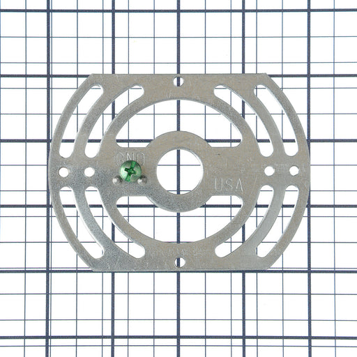SATCO/NUVO Universal Crossbar 4 Inch Length 3 Inch Diameter Screw Holes 2-3/4 Inch X 3-1/2 Inch Center To Center With Ground Screw (90-2478)