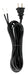 SATCO/NUVO 10 Foot Full Tinned Cord Sets18/2 SPT-2-105C Cord Sets-Molded Plug-Full Tinned Tips For Push-In Terminals-3/4 Inch Strip 2 Inch Slit 36 Inch Hank (90-2596)