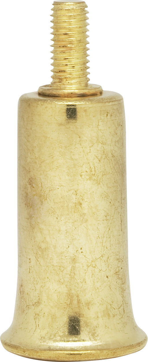 SATCO/NUVO Steel Riser 1/4-27 Brass Plated 1-1/2 Inch Height (90-2597)