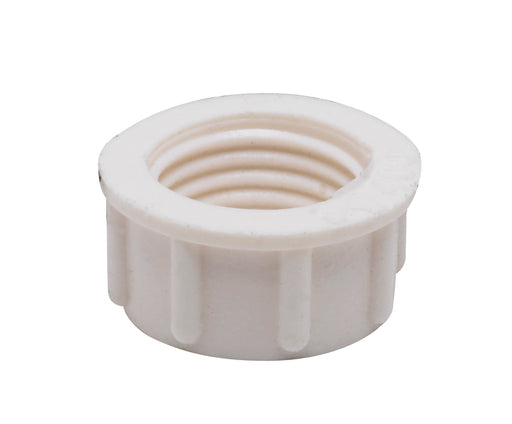 SATCO/NUVO Plastic Bushing 1/8 IP Female White Finish (90-321)